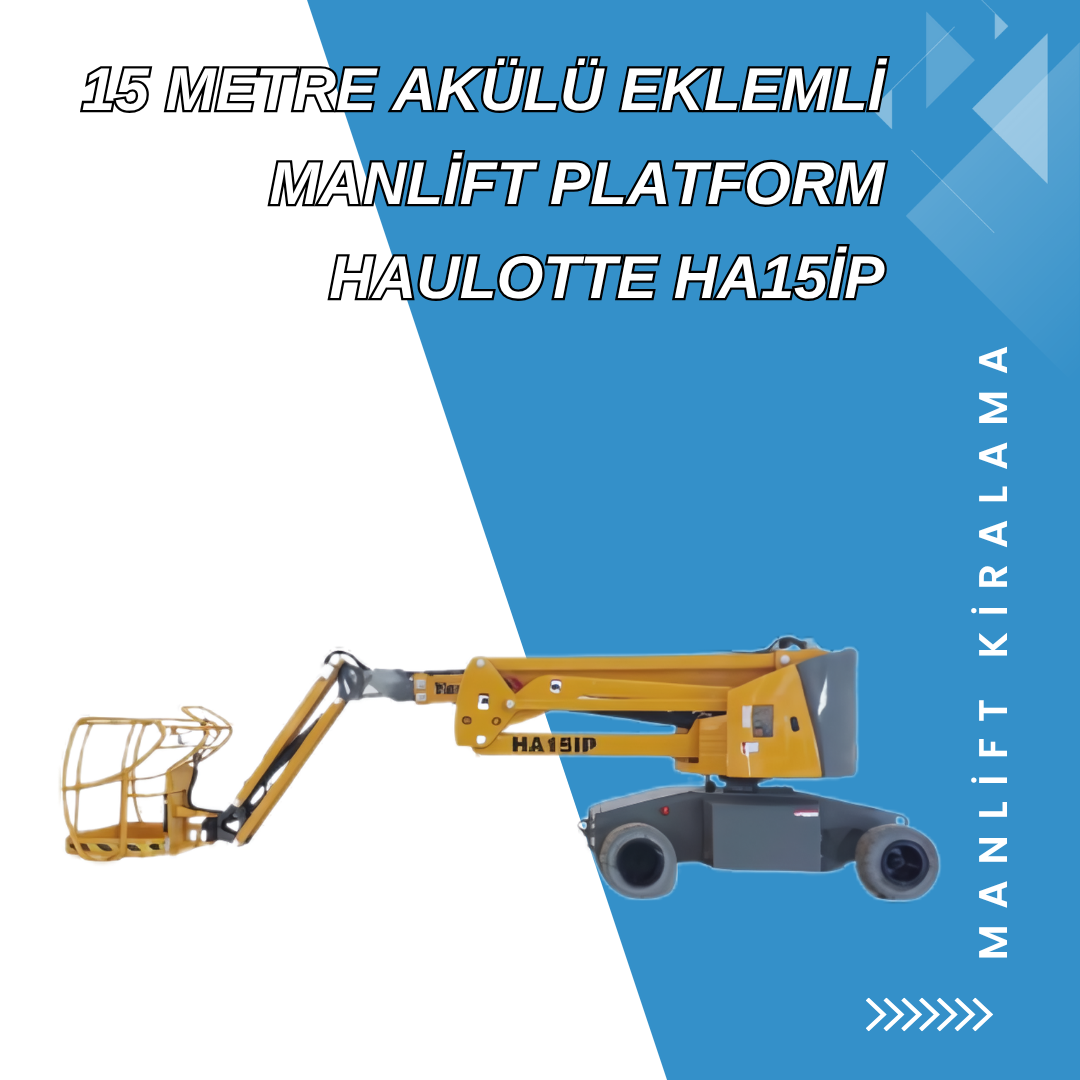 15 metre akulu eklemli manlift platform haulotte ha15ip 2
