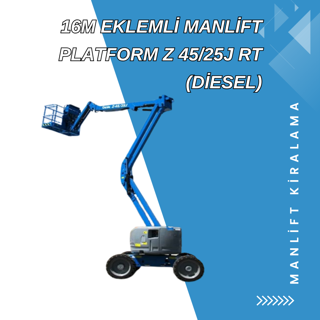 16m eklemli manlift platform z 4525j rt diesel 1