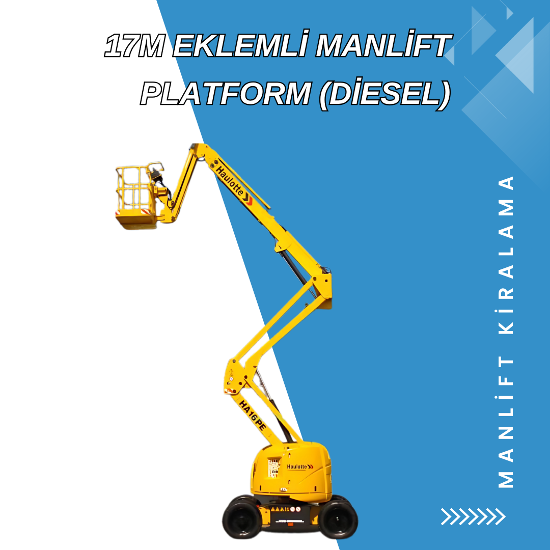 17m eklemli manlift platform diesel 1
