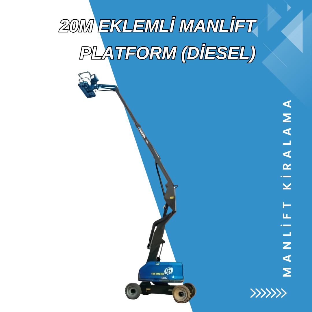 20m eklemli manlift platform diesel 1