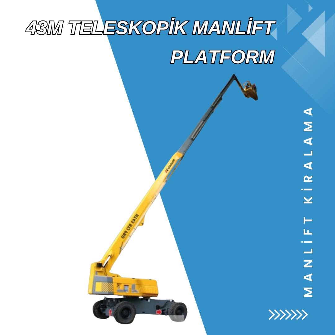 43m teleskopik manlift platform 2